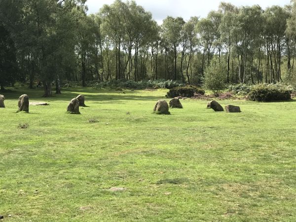 Stanton Moor and Nine Ladies stone circle